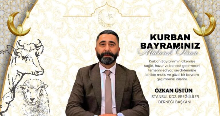 Başkan Özkan Üstün’ün bayram mesajı