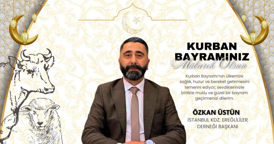 Başkan Özkan Üstün’ün bayram mesajı