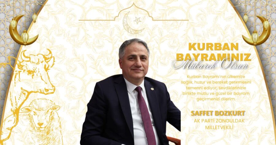 Saffet Bozkurt bayram tebriği