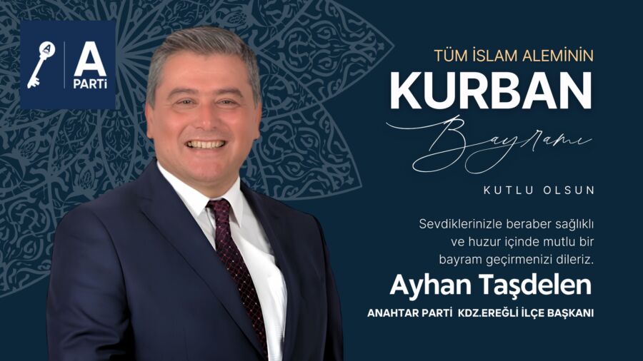Ayhan Taşdelen bayram tebriği