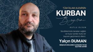 Yalçın Duman bayram tebriği