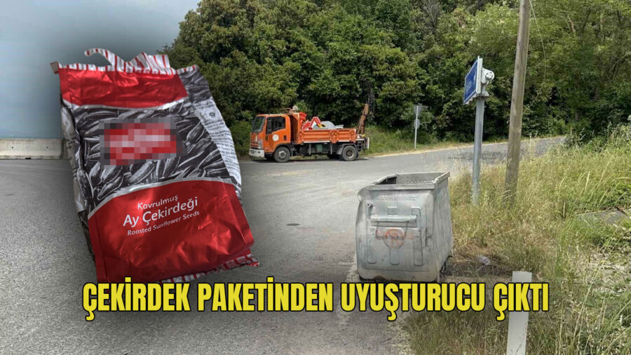 Alaplı’da çekirdek paketinden uyuşturucu çıktı