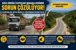 Kaymakam Fatih Yılmaz el attı. Kıyıcak’ta sorun çözüldü.