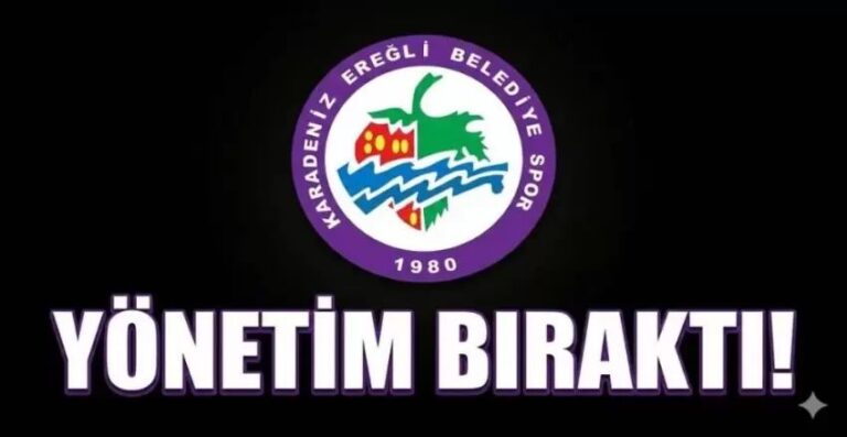 Son Dakika.. Kdz.Ereğli Belediyespor yönetimi aday olmayacak