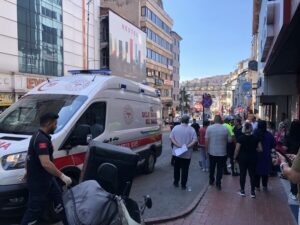 Kdz. Ereğli’de motokurye çocuğa çarptı