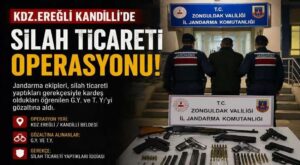 Kandilli’de Silah Ticareti Operasyonu: 2 Kişi Gözaltına Alındı