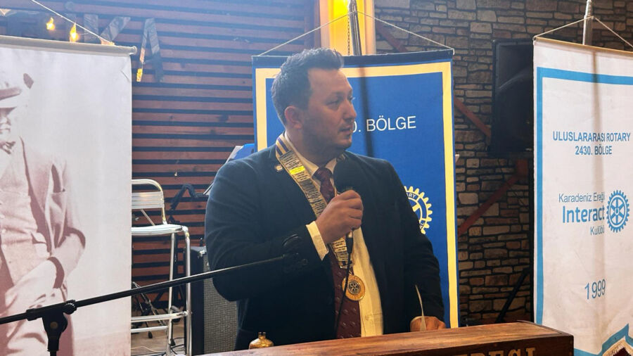 Kdz. Ereğli Rotary Kulübü başkanlık görevini Cafer Can Yılmaz devraldı