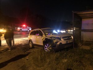Soğanlıyörük yol ayrımında feci kaza