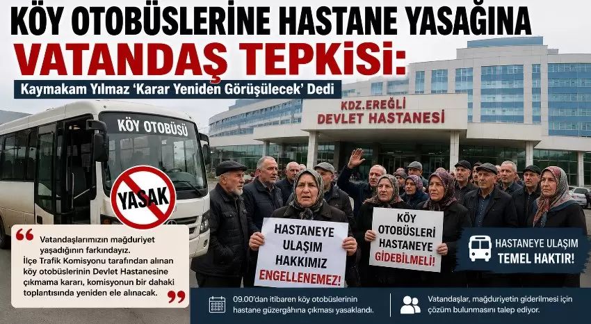 Kaymakam Yılmaz: “Trafik komisyonu konuyu yeniden ele alacak”