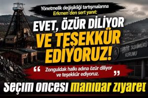 Erkmen’den AK Parti İl Başkanı Çağlayan’a sert yanıt: “Özür diliyor ve teşekkür ediyoruz!”