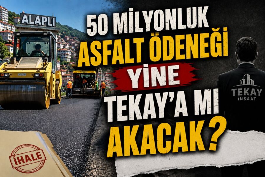 50 milyonluk asfalt ödeneği yine Tekay’a mı akacak?