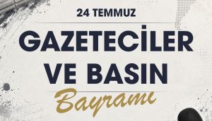 Başkan Keleş, Gazeteciler ve Basın bayramı sebebi ile mesaj yayınladı