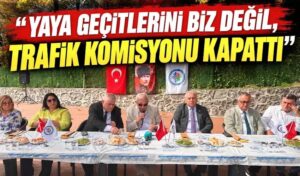 Yaya geçitleriyle ilgili tartışmaya Posbıyık’tan yanıt: Karar Trafik Komisyonu’nun