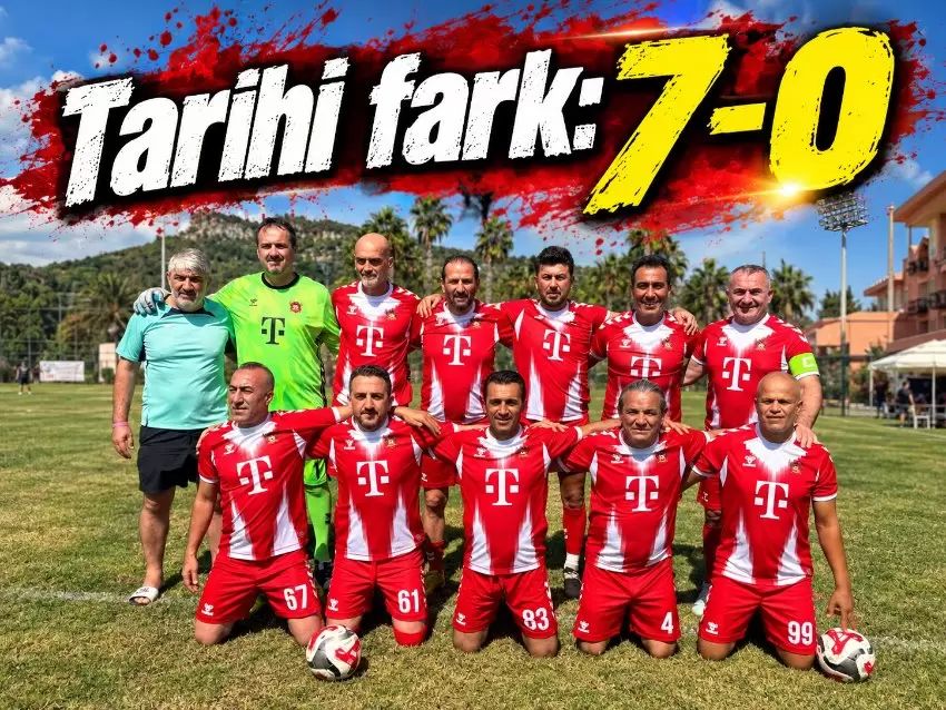 Turgut Tanyıldız Masterler’dan Antalya’da Tarihi Fark: 7-0!