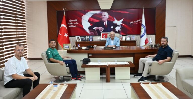 Başkan Posbıyık, Süper Amatör Lig’de mücadele eden 3 başkanı ağırladı