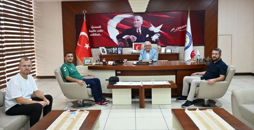 Başkan Posbıyık, Süper Amatör Lig’de mücadele eden 3 başkanı ağırladı