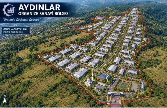 Aydınlar OSB Kdz. Ereğli’ye hayırlı olsun