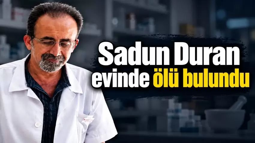 Kdz.Ereğli’de acı haber: Eczacı Sadun Duran evinde ölü bulundu