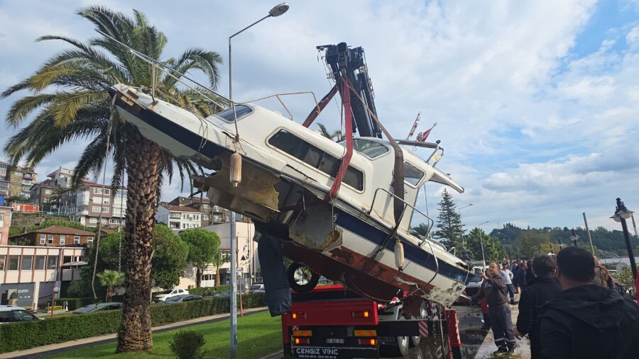Fırtınada batan Kuzey Yıldızı gemisi için kurtarma çalışmaları tamamlandı
